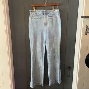 Tory Burch Womans Light Blue Jeans